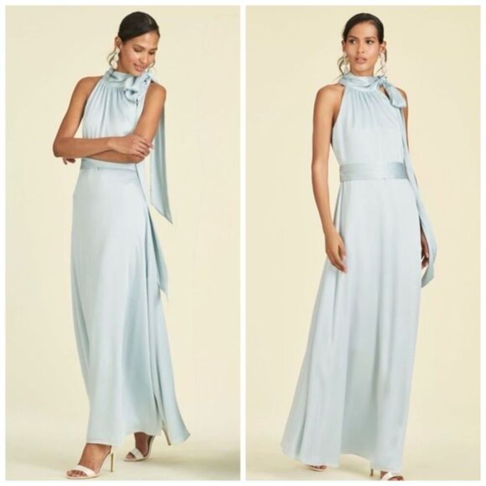 Sachin & Babi Kayla Gown Ice Blue Size 12